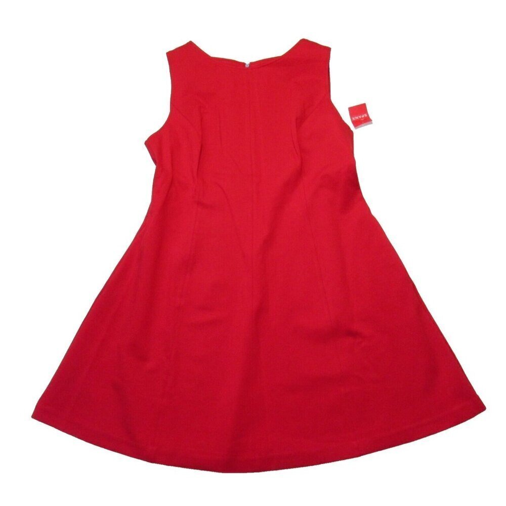 NWT Spanx 20381R The Perfect Fit & Flare in True Red Stretch Ponte Dress XL